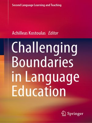 cover image of Challenging Boundaries in Language Education
